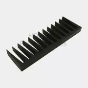 Piano Tuning Gang Mute - One Piece Rubber Mute With 13 Wedges Muting Piano Notes