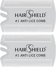 Hairshield Lice Specialist Hair Comb for Men, Women & Kids | Pack of 2
