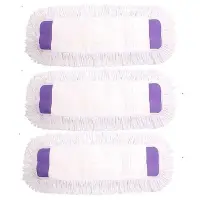 在飛比找Yahoo!奇摩拍賣優惠-平板拖把替換布塵推頭布套式拖布大號棉線布頭毛巾布52 42~