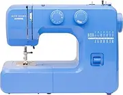 [Janome] Blue Couture Easy-to-Use Sewing Machine with Interior Metal Frame, Bobbin Diagram, Tutorial Videos, Made with Beginners in Mind!