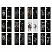 OFFICIAL MOTORHEAD GRAPHICS LEATHER BOOK WALLET CASE FOR APPLE iPOD TOUCH MP3