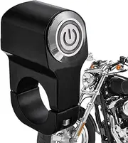 Waterproof Motorcycle - Handlebar Mount Headlight Fog Light with Indicator | Light 12V Button Motorcycle Accessories Puchen