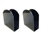 2pcs Black Napkin Holder Standing Napkin Dispenser Table