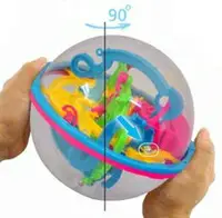 在飛比找樂天市場購物網優惠-(免運)3D魔幻智力球立體迷宮299關軌道走珠玩具兒童禮物Y
