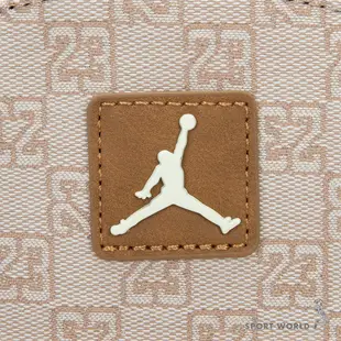 Nike 小後背包 雙肩 Jordan Monogram 椰奶/灰黑【運動世界】JD2413020TD-001/002