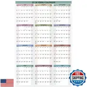2025-2026 Yearly Wall Calendar - Jul. 2025 to Jun.2026, Wall Calendar 2025-20