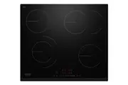 Euromaid 60cm Ceramic Cooktop with 4 Zones and Slide Touch Control Black ECCT64