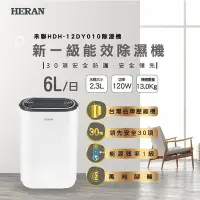 在飛比找Yahoo!奇摩拍賣優惠-新莊好商量~HERAN 禾聯 6公升除濕機  HDH-12D