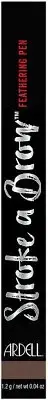 Stroke A Brow Feat|hering Pen, Medium Brown, 1.2 Grams