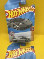 (2) Hot Wheels HW Turbo Ryu's Rides '94 Bugatti EB110 SS