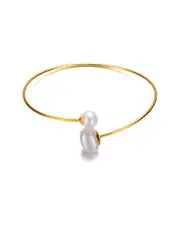 Genevive 14K Over Silver 8-8.5mm Pearl Bracelet
