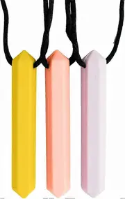 Sensory Chew Necklace-Durable and Strong Silicone Chew Toy - Chew Chainstyle 1
