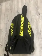 Babolat Pure Aero Tennis Bag/Backpack for 2 Rackets Black & Yellow Brand New