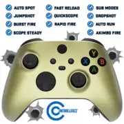 Modded Rapid Fire Wireless Controller for Xbox Series X/S & Xbox One - MatteGold