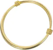 VALICLUD Kids Craft Kids Jewellery Adjustable Push Pull Bracelet Fashionable Copper Bangle Creative Jewelry for for Little Ones