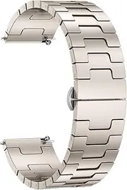[PTLYE] 22mm H-Shaped Stainless Steel Strap for Huawei Watch GT 5 Pro GT5 GT4 GT3/3Pro GT2/2E/2Pro 46mm Metal Band Watch 3/4 Pro