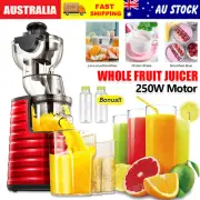 Electric Cold Press Slow Juicer Fruit Vegetable Extractor Processor Sorbet Maker