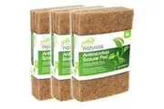 12pc Sabco Naturals Antimicrobial Scourer Non Scratch Grime Scrubber Cleaner