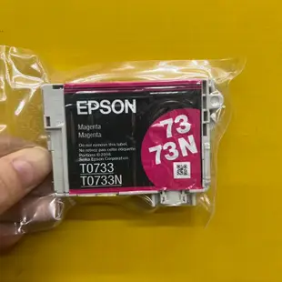 EPSON 73N T1051 BK 黑 T1052 C 藍 T1053 M 紅 T1054 Y 黃 原廠墨水匣