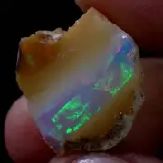 09.80 CTS. Ethiopian BIG Fire Opal Welo Rough AAA+ FIRE Cutting Grade USA DEALER