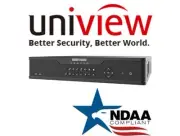 UNV 12MP 16-Ch 4 SATA NDAA ONVIF 2-way Audio Uniview IP Network Security NVR