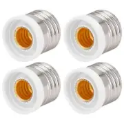 1-20x Light Bulb Socket Adapter Medium Base E26 to Candelabra E12 Screw Reducer