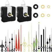 2 Pcs Quartz Clock Movement with 7 Set Hands Contains Luminous Hands for5831