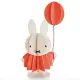 【LOVI 樂宜】3D立體拼圖樺木擺飾 -米菲兔系列-風氣球