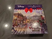 Thomas Kinkade Mickey And Minnie Candy Cane Express 1000 Puzzle New Ceaco Disney
