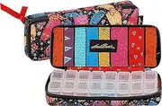 Laurel Burch Multi Feline 7 Day Pill Organizer (Multi)