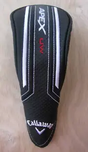 NEW CALLAWAY APEX UW HYBRID UTILITY HEADCOVER HEAD COVER 2 3 4 5 6 7 BLACK WHITE