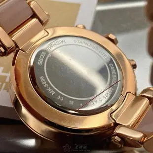 【Michael Kors】MK手錶型號MK06907(玫瑰金色錶面玫瑰金錶殼玫瑰金粉紅精鋼錶帶款)