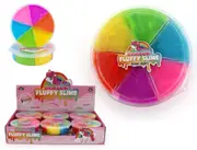 Rainbow Fluffy Slime Colour Wheel - 168G