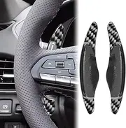 Car Paddle Shifter Extensions Compatible with Cadillac CT4 2020-2022, CT5 2019-2022, Sport Shift Paddles Interior Accessories(Color:A)