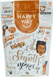 Happy Way Whey Protein Powder 500Gm Salted Caramel