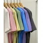 🐰HANOU韓國選物．彩虹糖雙糖．正韓純棉短袖素色T恤