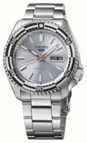 Seiko 5 Sports SKX Sports Style Special Edition Silver Automatic Watch SRPK09