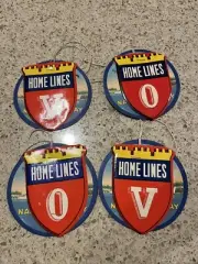 4 SS HOMERIC Sun-Way Cruises Luggage Tag Unused 4 inches Nassau Holiday