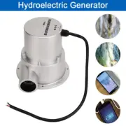 Micro Hydroelectric Generator Station Water Turbine Water Flow Generator 100W