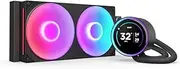 NZXT Kraken Elite 280 RGB 2024 - AIO CPU Liquid Cooler - 280mm Radiator - F280 RGB Core Fan - Customizable 2.72" IPS LCD - NZXT Turbine Pump - AMD® AM5, AM4 - Intel® LGA 1851/1700, 1200/115X - Black