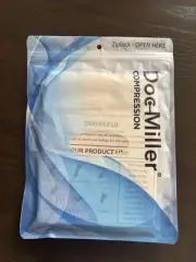 Doc Miller Compression Socks New Open Toe XL 8-15mmHg Beige