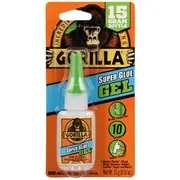 Gorilla Super Glue Gel 15g
