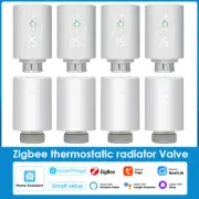 Tuya ZigBee Thermostat Radiator Valve Smart Floor Heating Controller Work With A