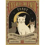 Cats Rule The Earth Tarot. 78 Card Mini Deck by Davidson and Correa