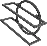 Alipis Foldable Wall Mounted Wine Rack Modern Hanging Wine Bottle Holder for Kitchen Storage Design Space-Saving Organizer for and Bottles