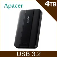 在飛比找PChome24h購物優惠-Apacer宇瞻 AC237 4TB 2.5吋行動硬碟-雅典