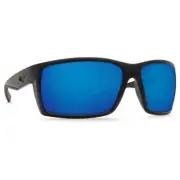 Costa Reefton Blackout Frame Sunglasses w/Blue Mirror 580G Lens 06S9007-90071764