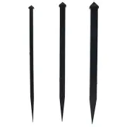 PMC Precious Metal Clay Stone Jewel Square Setter Kit 3pc for Silver Clay