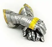 Medieval Gloves Armor Gauntlets Steel Knight Gothic SCA LARP Gauntlet Halloween