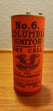 REPLACEMENT/REPRODUCTION IMPROVED COLUMBIA #6 IGNITOR WAX SEAL 1910